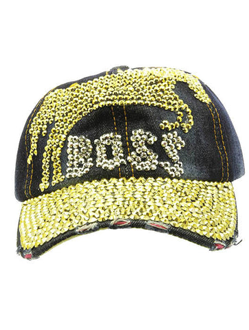 HAT AND CAP   HORSE  NLH2401GDDBLU - Scarvesnthangs
 - 2