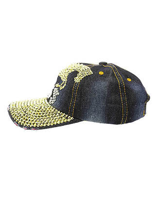 HAT AND CAP   HORSE  NLH2401GDDBLU - Scarvesnthangs
 - 3