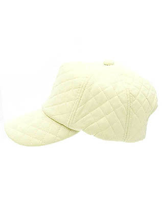 HAT AND CAP   STICHED  NLH2416WHT - Scarvesnthangs
 - 3