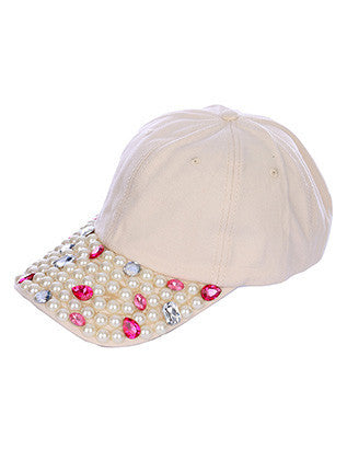 HAT AND CAP   PEARL AND  NLH3019MLTWHT