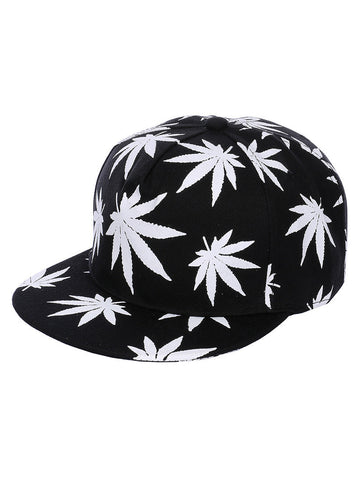 HAT AND CAP   LEAF PRINT  NLH3053WHT - Scarvesnthangs
 - 2