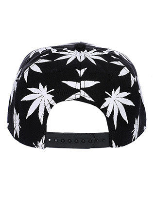 HAT AND CAP   LEAF PRINT  NLH3053WHT - Scarvesnthangs
 - 3