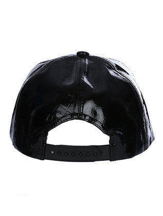 HAT AND CAP   SNAKE SKIN PATTERN  NLH3070BLK - Scarvesnthangs
 - 3