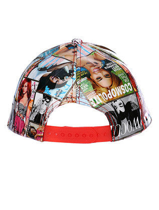 HAT AND CAP   MAGAZINE PRINT  NLH3073GDMLT - Scarvesnthangs
 - 3