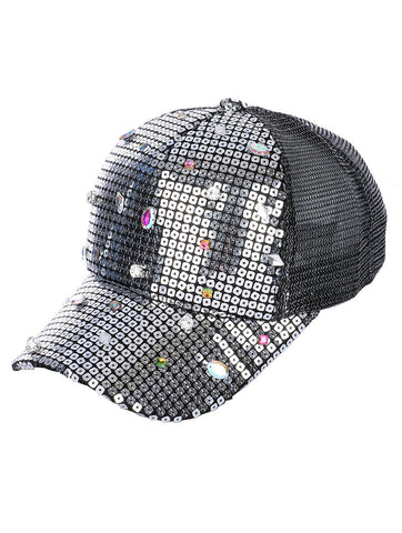 HAT AND CAP   SEQUIN  NLH3086ABOSIV - Scarvesnthangs
 - 2