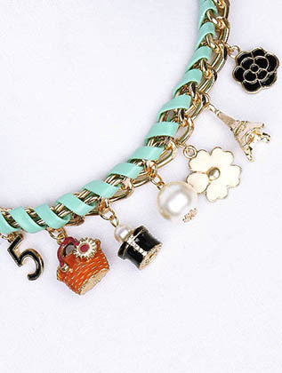 NECKLACE  NLN2018GDMIN - Scarvesnthangs
 - 3