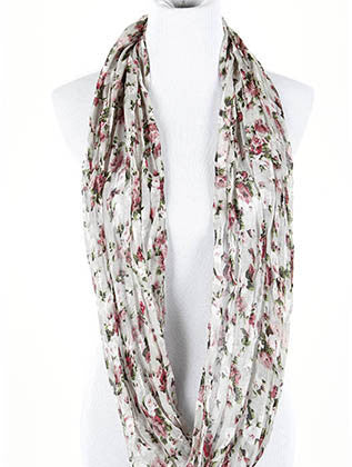 SCARF   CRINKLED  NYF59091GRY - Scarvesnthangs
 - 3
