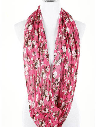 SCARF   CRINKLED  NYF59091PNK - Scarvesnthangs
 - 3