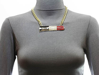 NECKLACE  NYN1090GDRED - Scarvesnthangs
 - 3