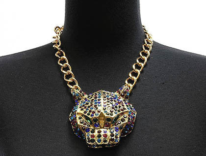 NECKLACE  NYN1184BNBLU - Scarvesnthangs
 - 3