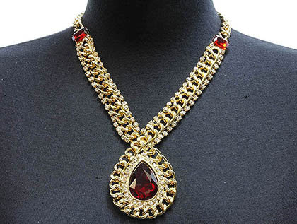 NECKLACE  NYN1212GDHMT - Scarvesnthangs
 - 3
