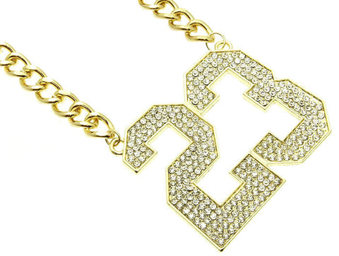 NECKLACE  NYN1231GDCLR - Scarvesnthangs
 - 2