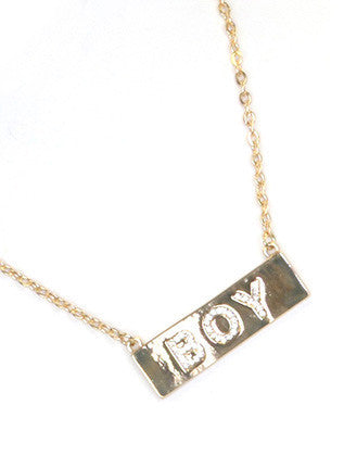 NECKLACE  NYN1246GDCLR - Scarvesnthangs
 - 3