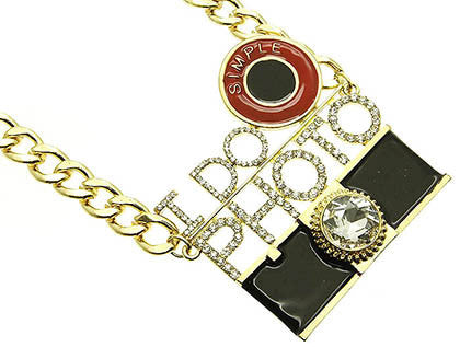 NECKLACE  NYN1256GDBLK