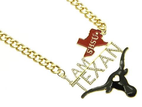 NECKLACE  NYN1257GDBLK - Scarvesnthangs
 - 2