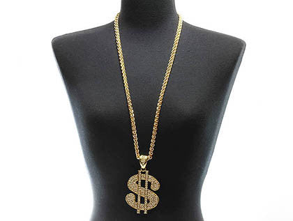 NECKLACE  NYN1258GDCLR - Scarvesnthangs
 - 3