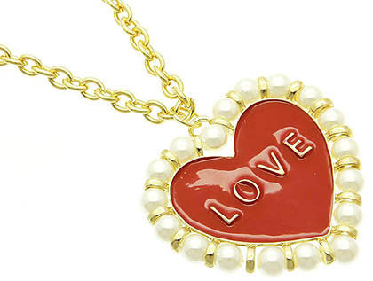 NECKLACE  NYN1285GDRED