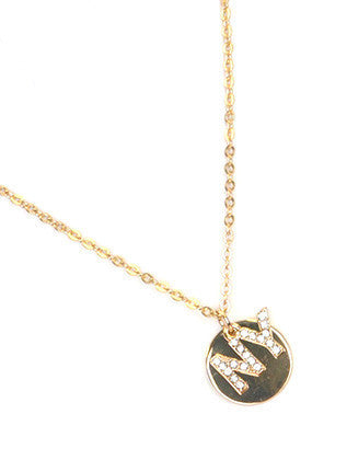 NECKLACE  NYN1332GDCLR - Scarvesnthangs
 - 3