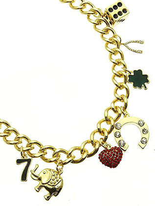 NECKLACE  NYN1412GDMLT - Scarvesnthangs
 - 3