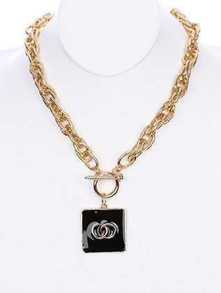 NECKLACE  NYN1440NGDBLK