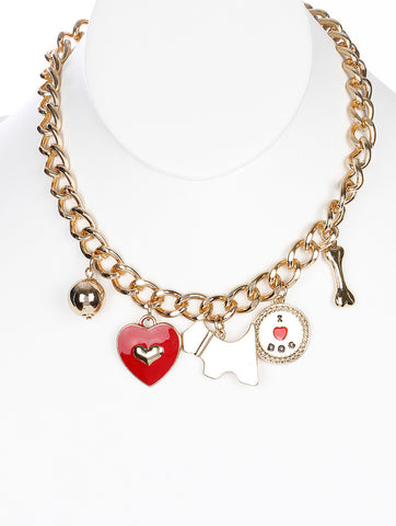 NECKLACE  NYN1443NGDMLT - Scarvesnthangs
 - 2