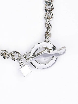 NECKLACE  NYN1450RDSIV - Scarvesnthangs
 - 3