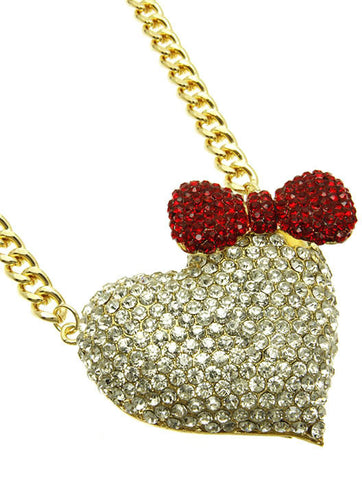 NECKLACE  NYN1488GDRED - Scarvesnthangs
 - 2