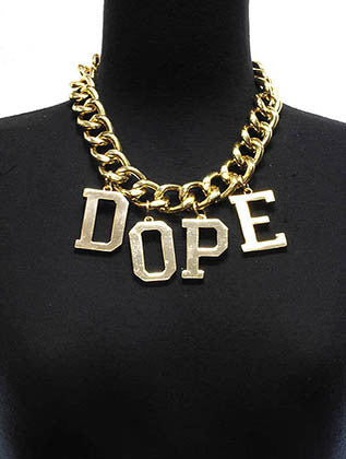 NECKLACE  NYN1518GDGOD - Scarvesnthangs
 - 3