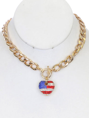 NECKLACE  NYN1533GDMLT - Scarvesnthangs
 - 2
