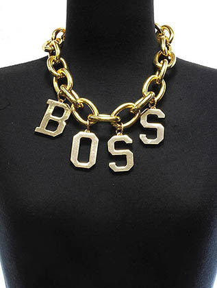 NECKLACE  NYN1536GDGOD - Scarvesnthangs
 - 3