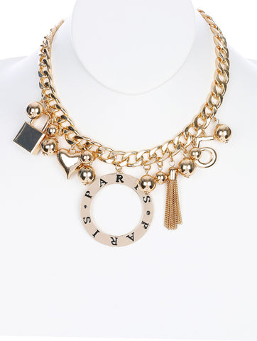 NECKLACE  NYN1682GDGOD - Scarvesnthangs
 - 2