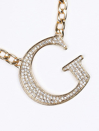 NECKLACE  NYN1765GDCLR - Scarvesnthangs
 - 3