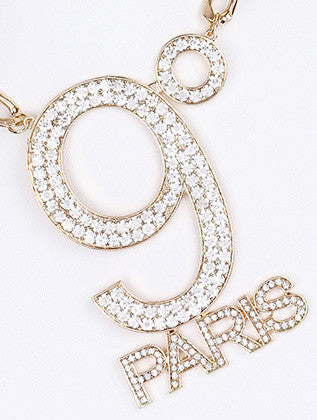 NECKLACE  NYN1769GDCLR - Scarvesnthangs
 - 3