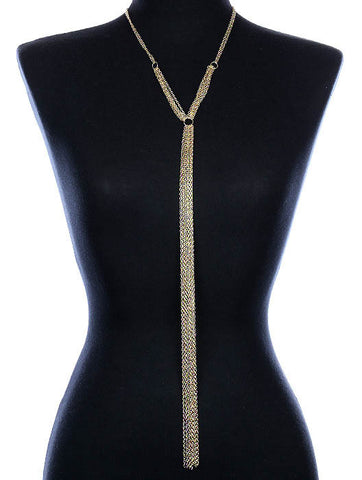 NECKLACE  NYN1787GDGOD - Scarvesnthangs
 - 2