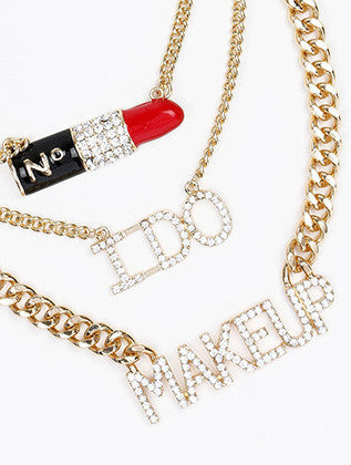 NECKLACE  NYN1794GDMLT - Scarvesnthangs
 - 3