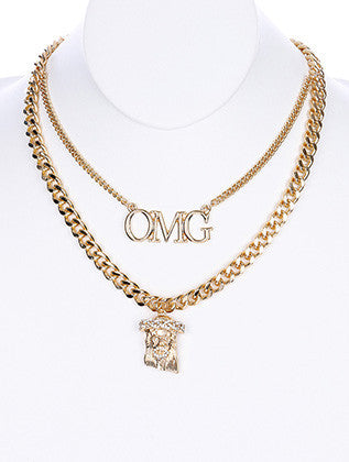 NECKLACE  NYN1799GDCLR