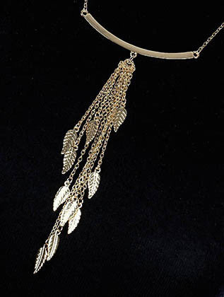 NECKLACE  NYN1812GDGOD - Scarvesnthangs
 - 3