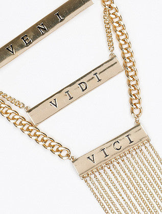 NECKLACE  NYN1849GDGOD - Scarvesnthangs
 - 3