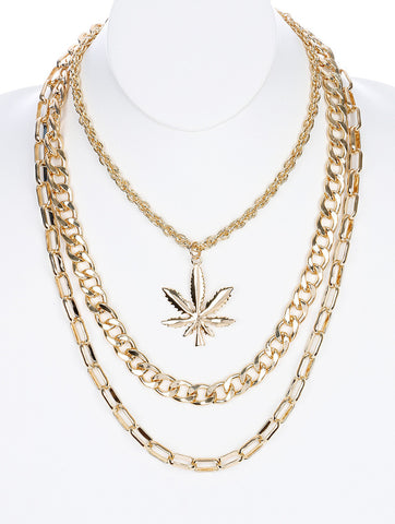 NECKLACE  NYN1853GDGOD - Scarvesnthangs
 - 2