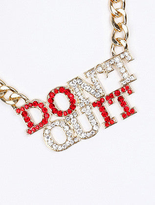 NECKLACE  NYN1856GDRED - Scarvesnthangs
 - 3