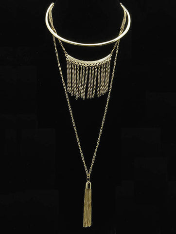 NECKLACE  NYN1878GDGOD - Scarvesnthangs
 - 2