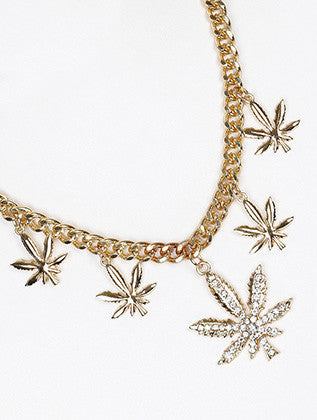 NECKLACE  NYN2004GDCLR - Scarvesnthangs
 - 3