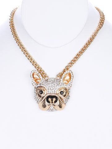 NECKLACE  NYN2005GDCLR - Scarvesnthangs
 - 2