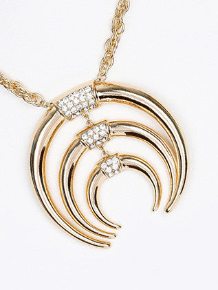 NECKLACE  NYN2014GDCLR - Scarvesnthangs
 - 3