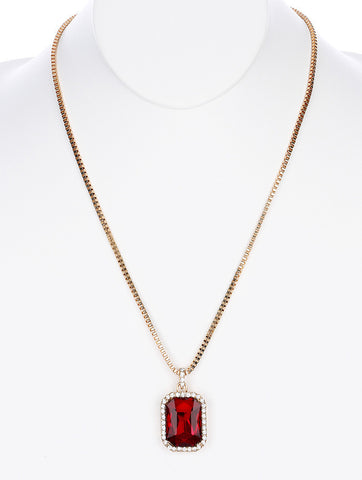 NECKLACE  NYN2016GDRED - Scarvesnthangs
 - 2