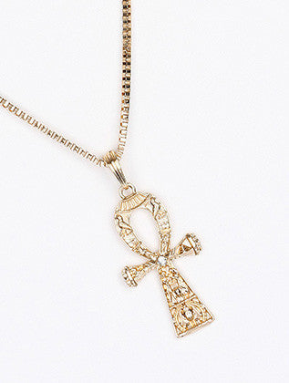 NECKLACE  NYN2017GDCLR - Scarvesnthangs
 - 3