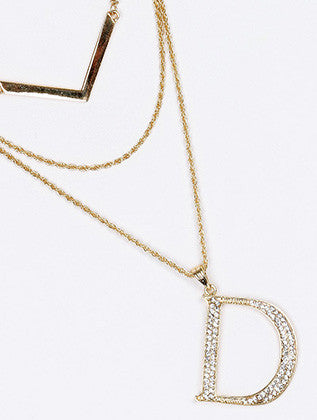 NECKLACE  NYN2025GDCLR - Scarvesnthangs
 - 3