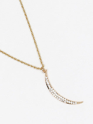 NECKLACE  NYN2031GDCLR - Scarvesnthangs
 - 3