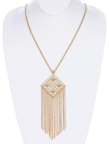 NECKLACE  NYN2045GDGOD - Scarvesnthangs
 - 2