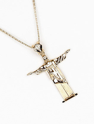 NECKLACE  NYN2048GDCLR - Scarvesnthangs
 - 3